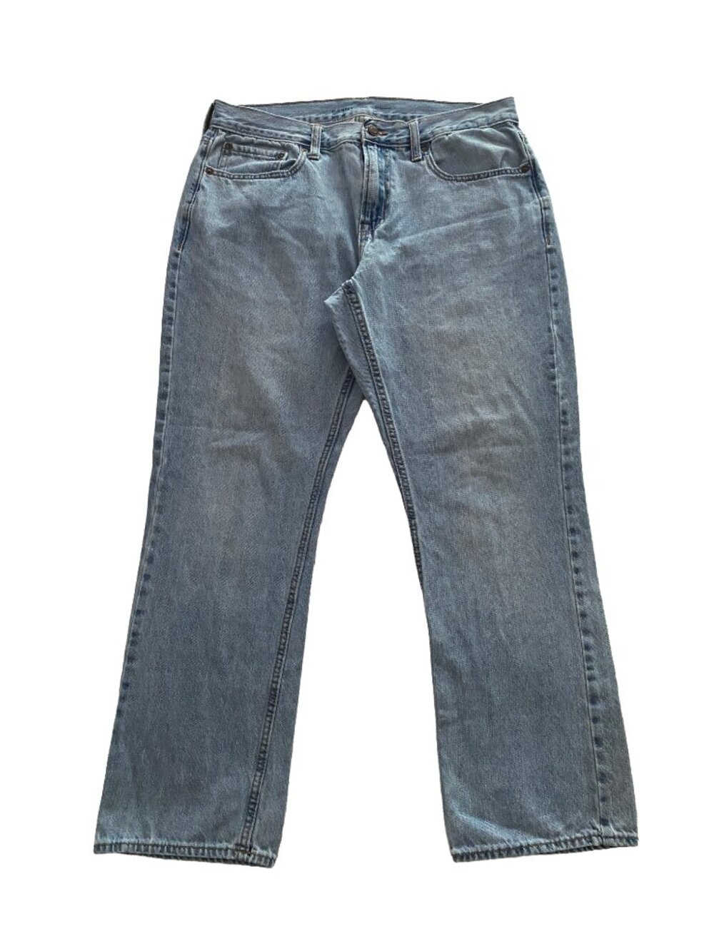 Old Navy - Straight Built-In Tough Light Wash Jeans - Men's Size 34x30